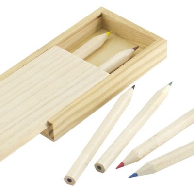 (BL-21) Set Lápices Colores Madera