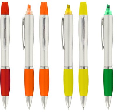 (BL-22) Lápiz Con Destacador