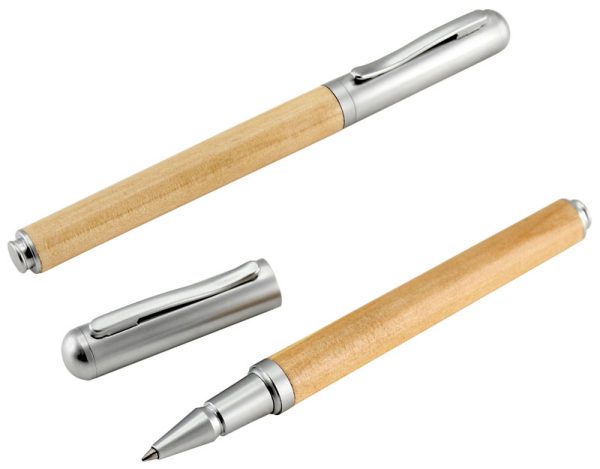 (BL-34) Bolígrafo Roller Madera