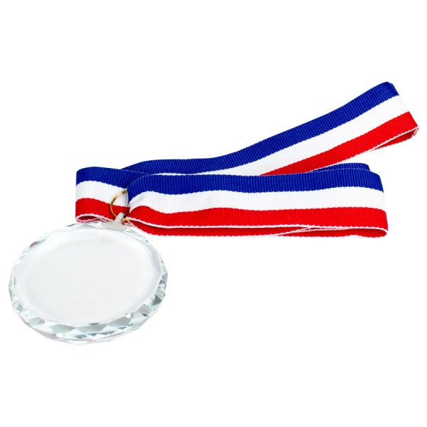 (GM-18) Medalla Cristal Biselado