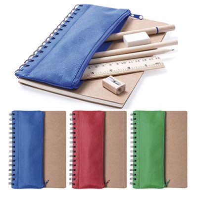 (LC-08) Libreta Eco Con Estuche Escolar