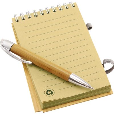 (LC-13) Libreta Ecológica Tapas Bambú