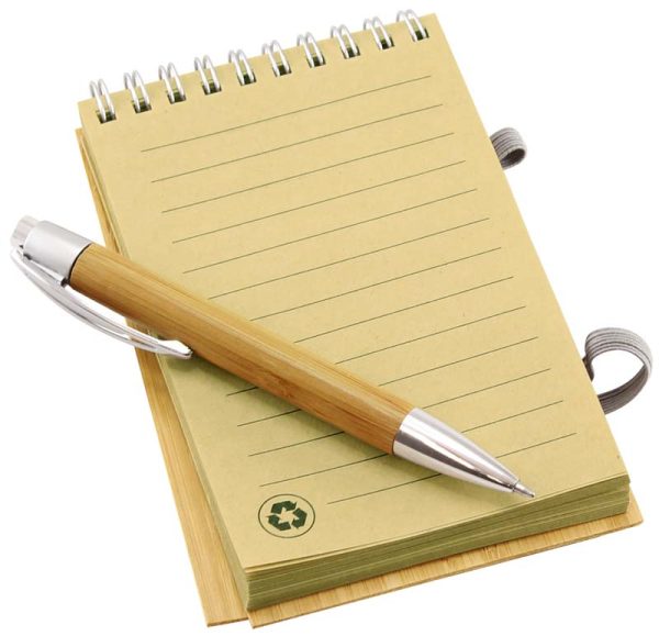 (LC-13) Libreta Ecológica Tapas Bambú