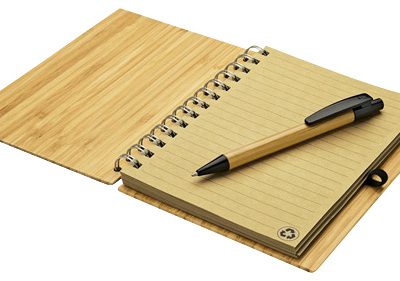 (LC-14) Anotador De Madera De Bambú