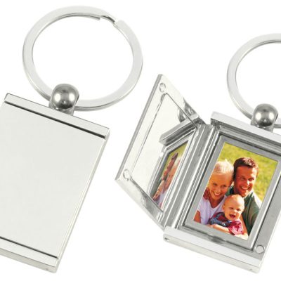 (LL-22) Llavero Metálico Portafoto