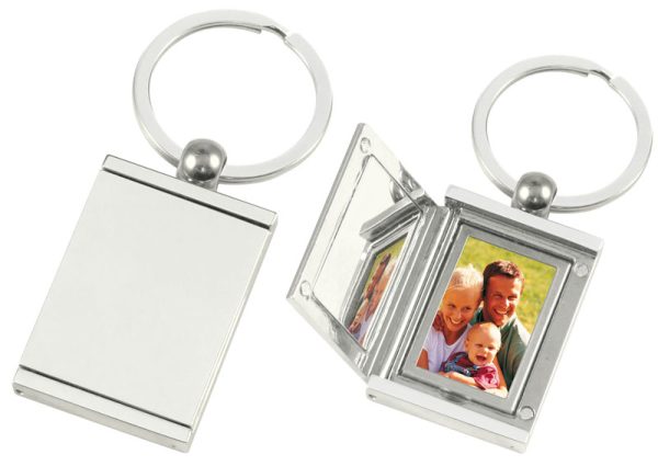 (LL-22) Llavero Metálico Portafoto