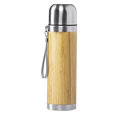 (MB-40) Termo Madera Inox
