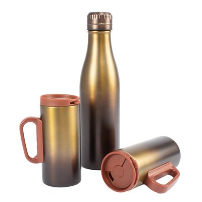 (MB-44) Set Termo + 2 Tazones