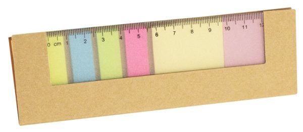 (PE-07) Memo Set Ecológico Con Regla