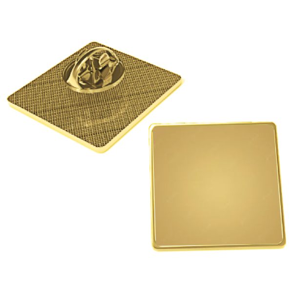 (PI-08) Piocha Broche Cuadrado