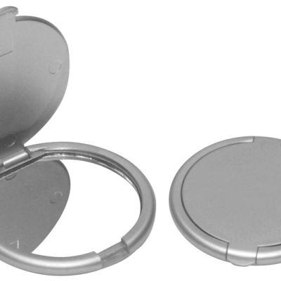 (PI-35) Espejo Redondo Plateado