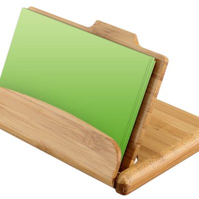 (RC-02) Tarjetero De Bambú