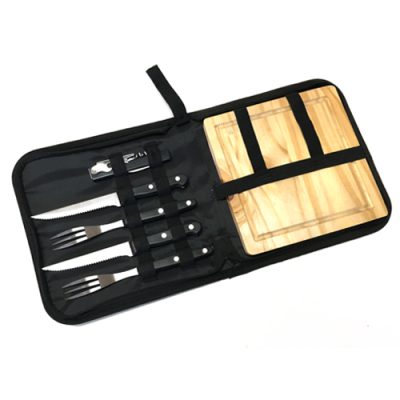 (RC-07) Set Para Asado Con Bolso