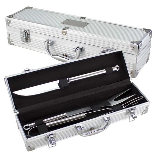 (RC-09) Set Para Asado Metal Box