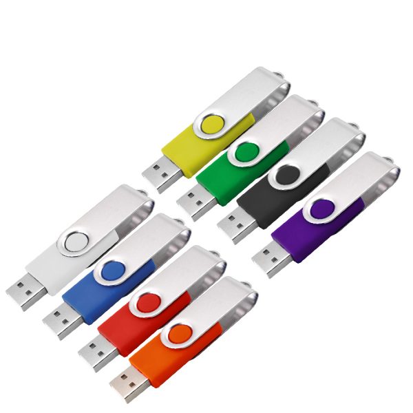 (TC-03) Pendrive Giratorio Metal 16 Gb