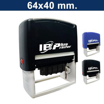 timbres personalizados 64x40mm