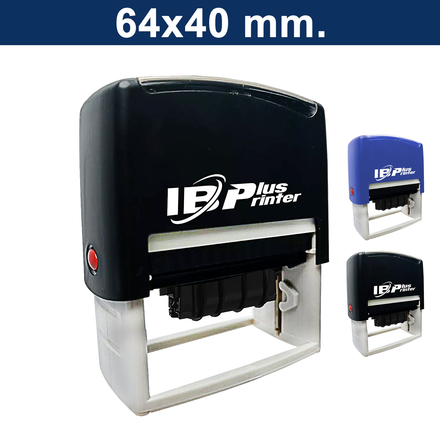 timbres personalizados 64x40mm