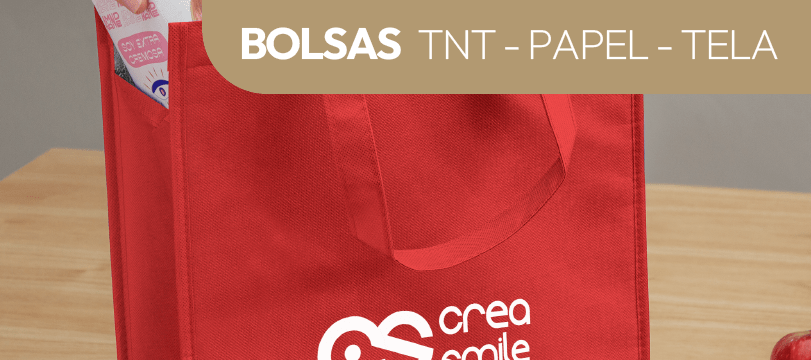 3 Bolsas TNT- Papel - Tela