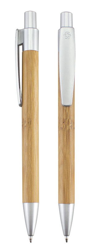 (BL-28) Bolígrafo Bambú Con Estuche