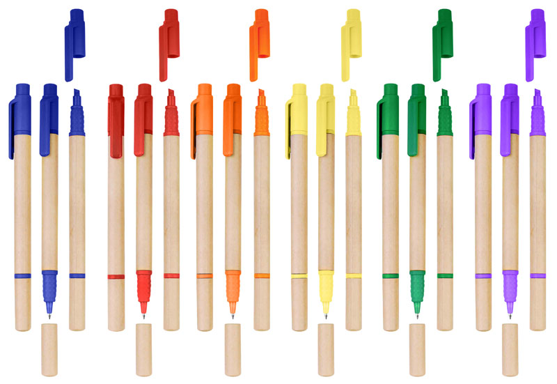 (BL-33) Lápiz Ecológico Destacador