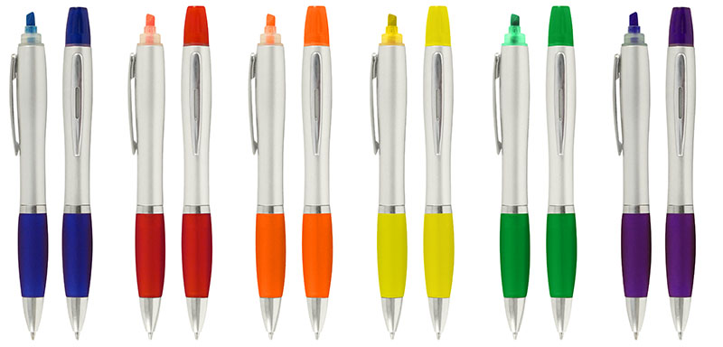 (BL-34) Lápiz Promocional -  Destacador