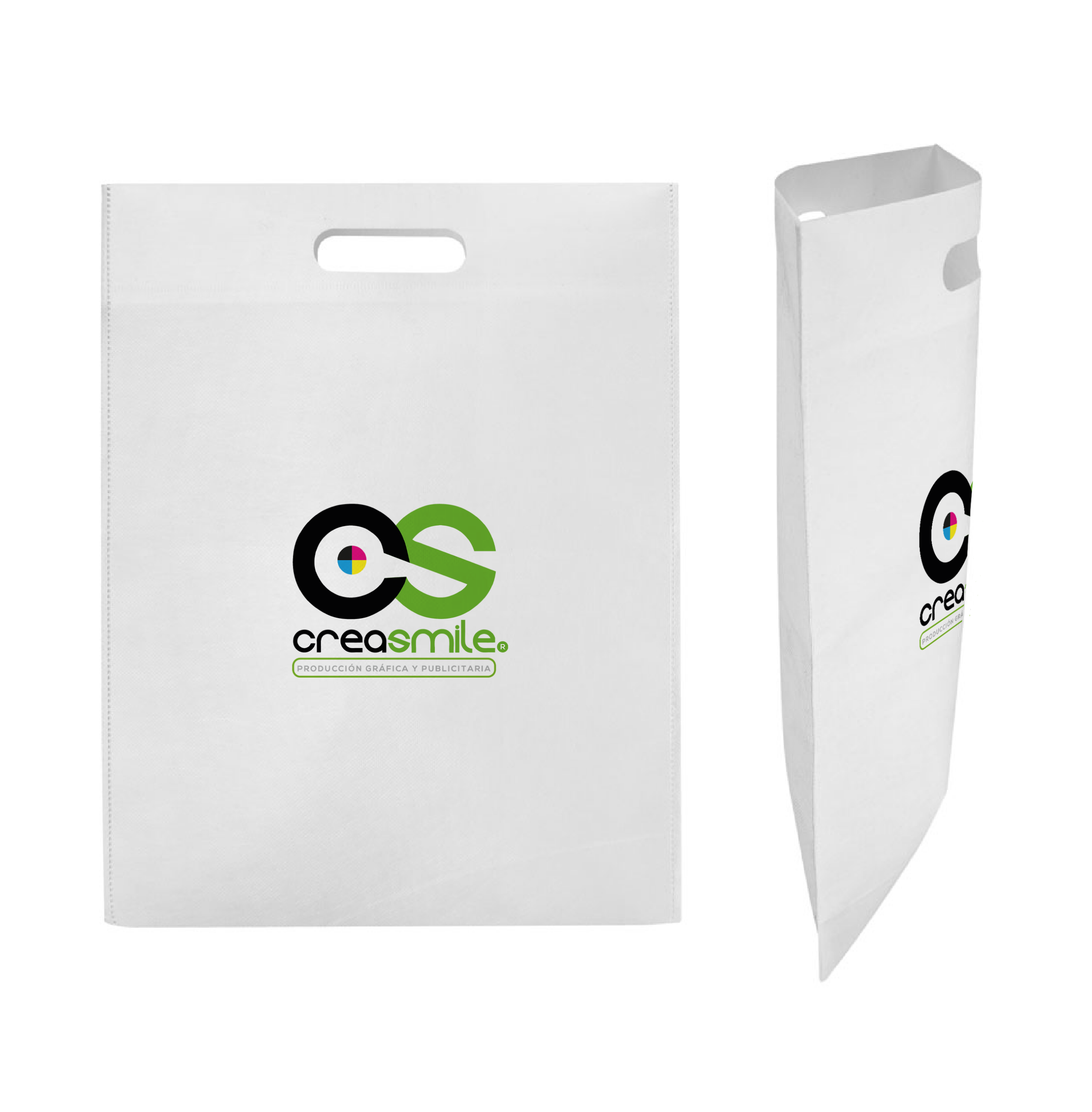 (BP-10) Bolsa Plana Logo Color