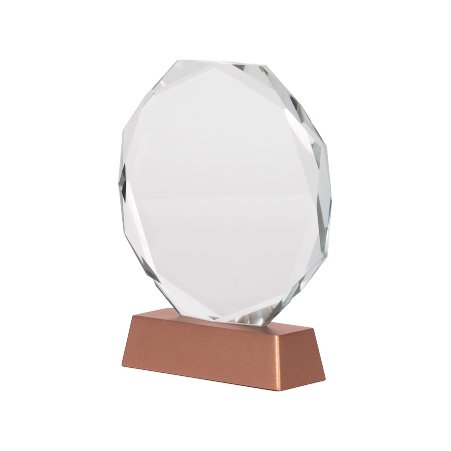 (GM-14) Galvano Cristal Base Cobre