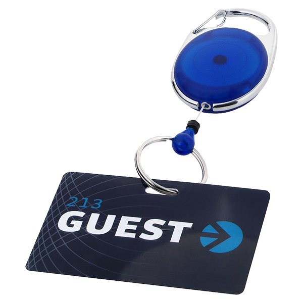 (LL-03) Llavero Mosqueton Retráctil