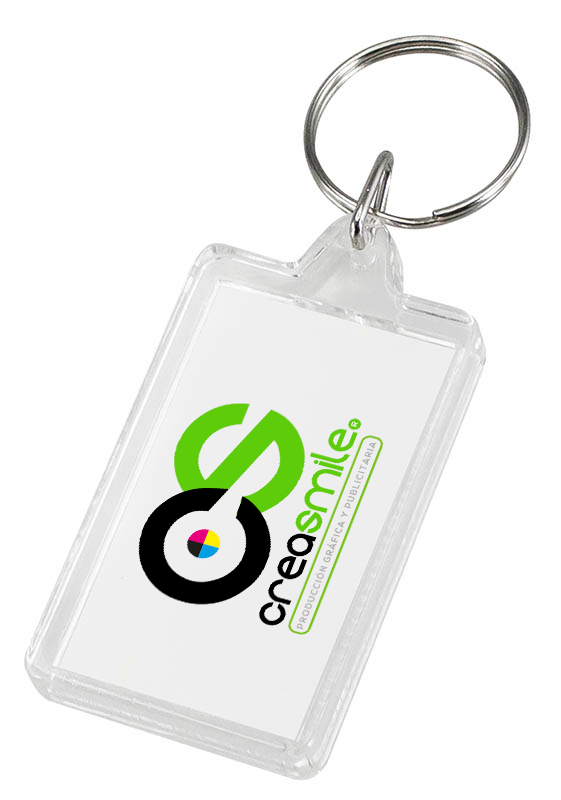 (LL-10) Llavero Publicitario Acrílico