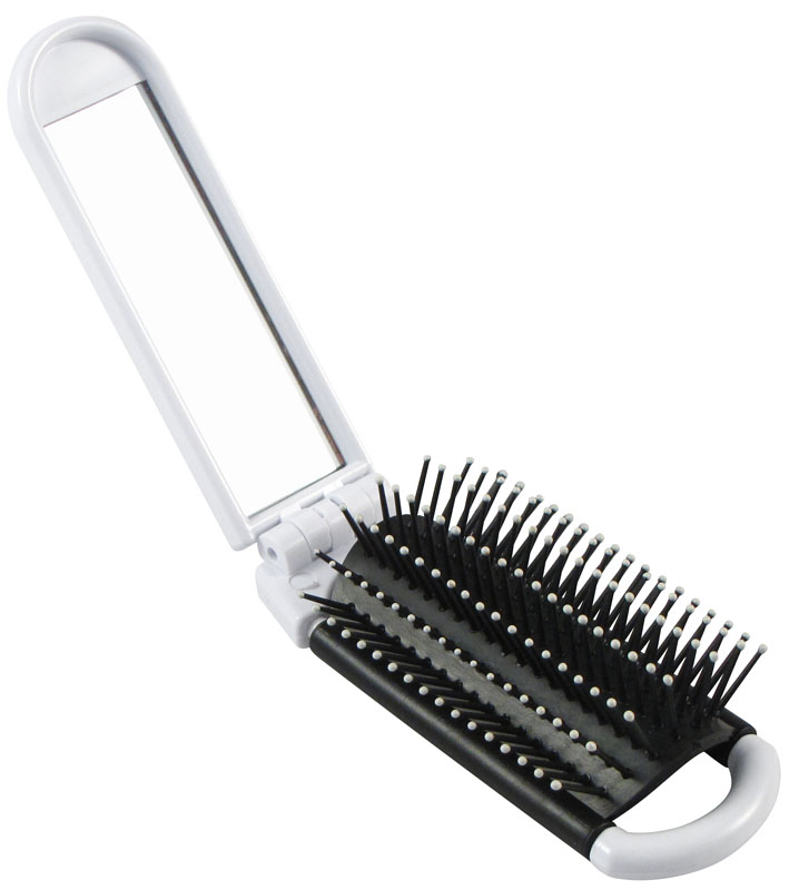 (PI-48) Cepillo Plegable Con Espejo