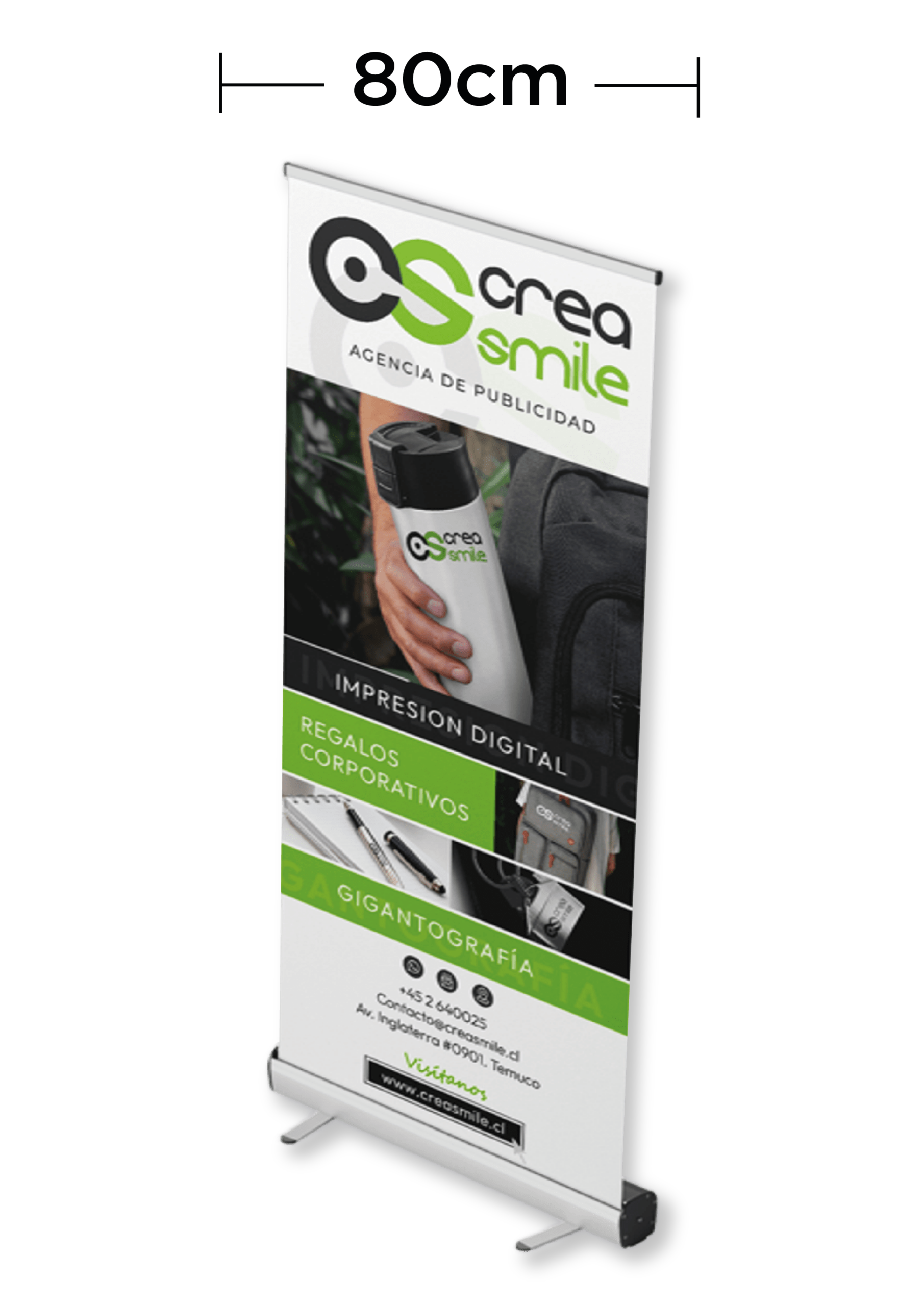 (PS-25) Pendón Roller 80 Cm