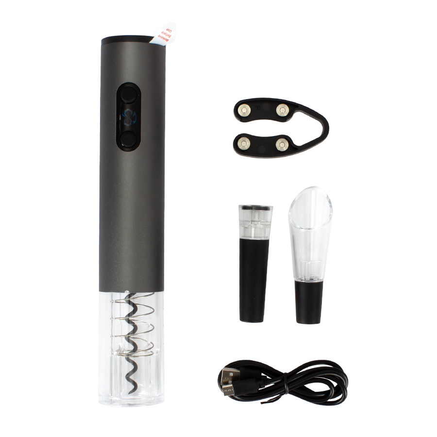 (RC-19) Descorchador Eléctrico Y Set