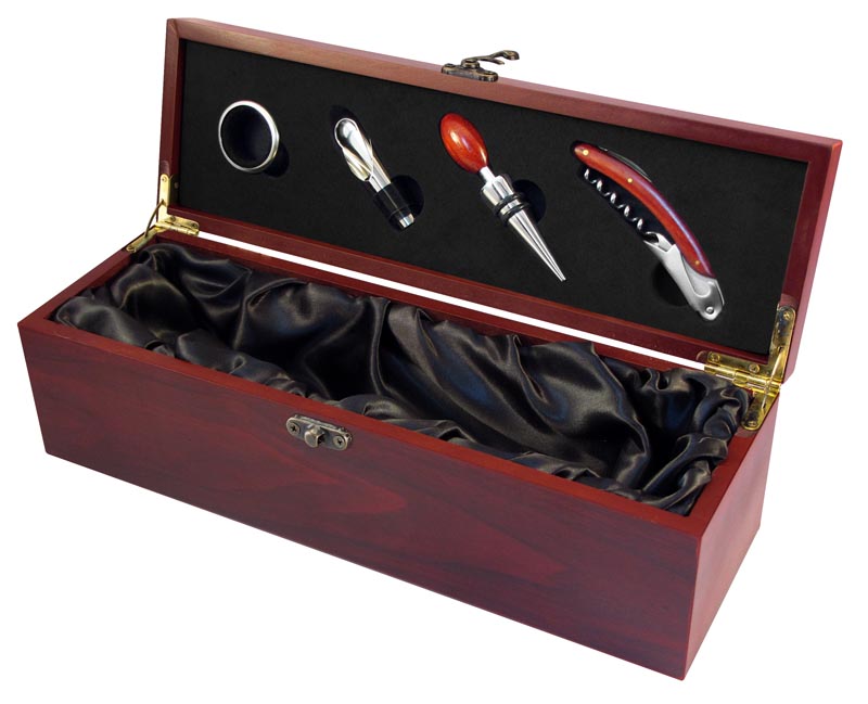 (RC-22) Caja Madera Para Vino