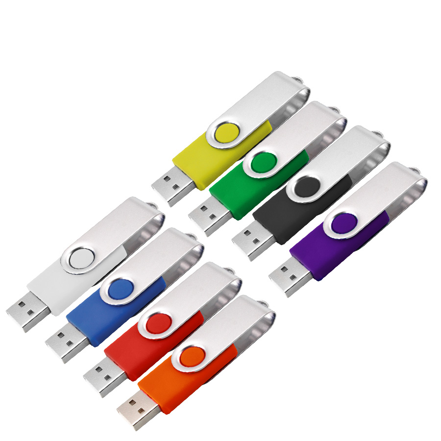 (TC-08) Pendrive Giratorio Metal 16 Gb