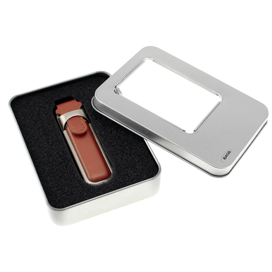 Pendrive Eco Cuero 64 Gb