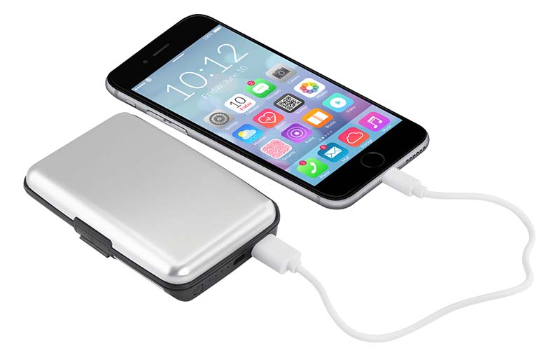 Porta Tarjetas + Power Bank