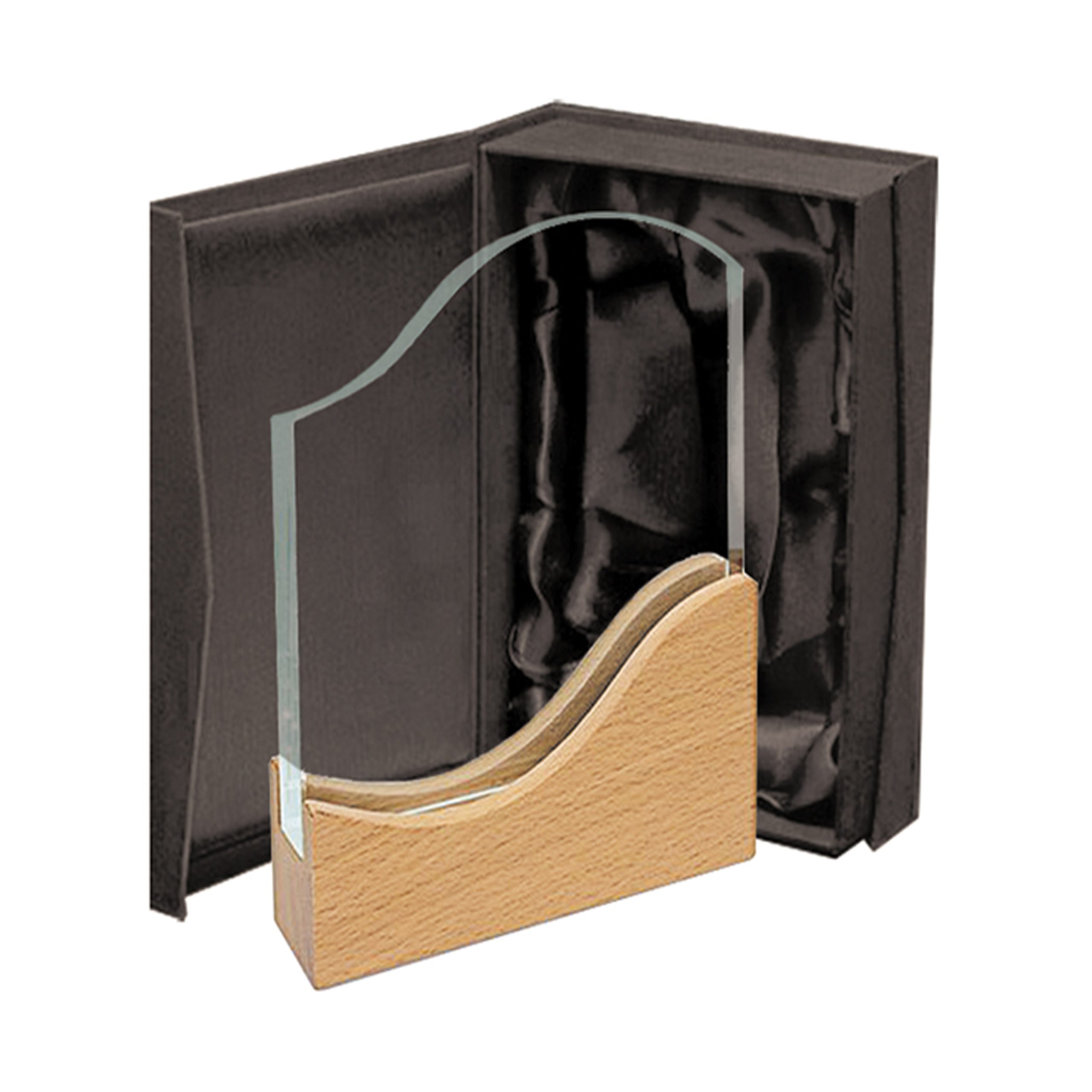 Galvano Moderno Madera Cristal